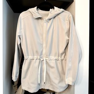 Lululemon Drawstring Waist Trench-Like athletic jacket